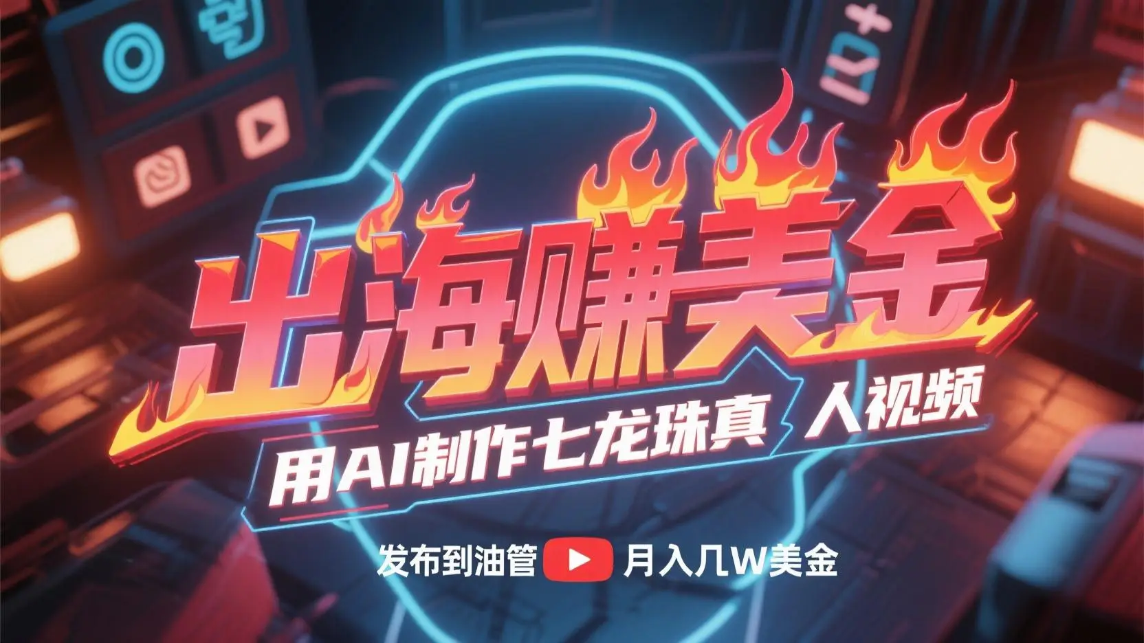 出海赚美金,用AI制作七龙珠真人视频,发布到油管,条条爆火,月入几十K美金-创业猫 出海赚美金,用AI制作七龙珠真人视频,发布到油管,条条爆火,月入几十K美金-创业猫