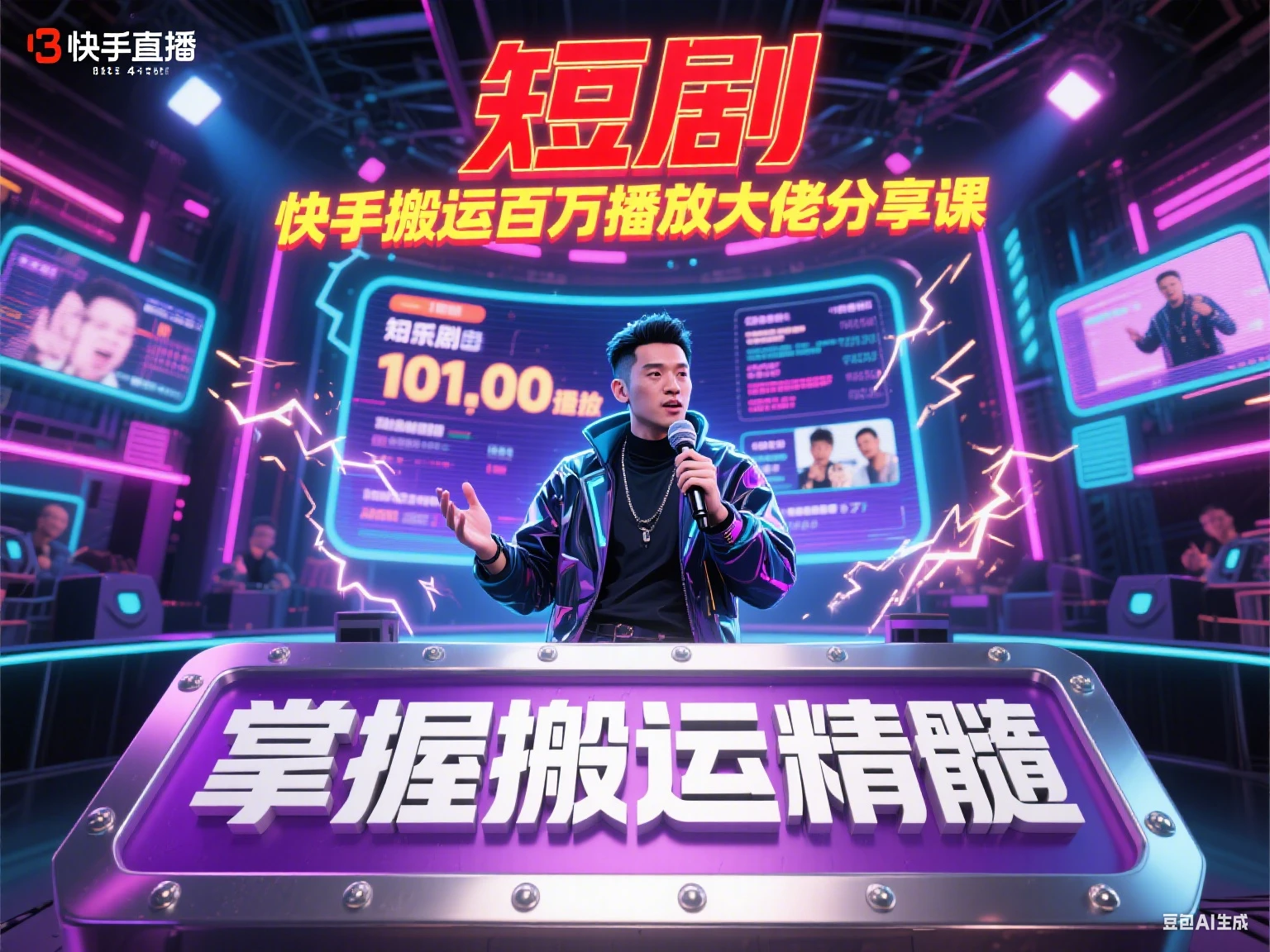 【精】短剧 快手搬运百万播放大佬分享课-创业猫 【精】短剧 快手搬运百万播放大佬分享课-创业猫