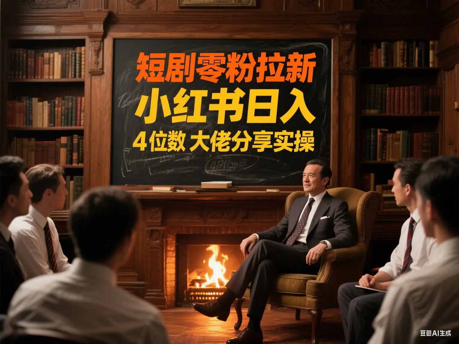 短剧零粉拉新 小红书日入4位数 大佬分享实操-项目资料商城