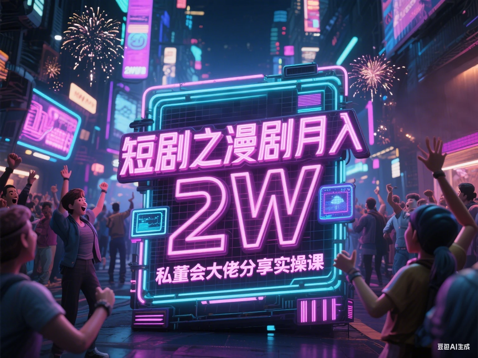 【精】短剧之漫剧月入2W 私董会大佬分享实操课-项目资料商城