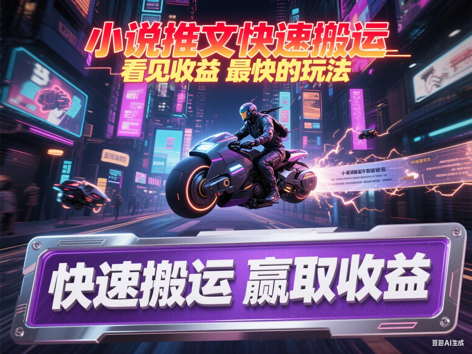 【精】小说推文快速搬运 —看见收益最快的玩法-项目资料商城