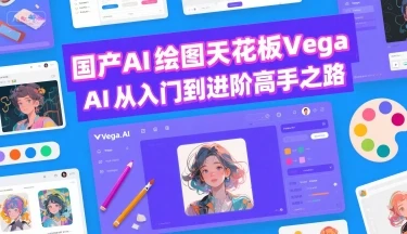 国产AI绘图天花板 Vega AI从入门到进阶高手之路-项目资料商城
