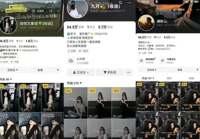 【精】抖音图文文案赛道新玩法，快速养号起号，广告收益分成+橱窗带货+教学收徒等-创业猫