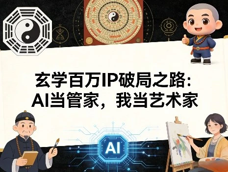 【精】群响夜话会288期 玄学百万IP破局之艺术家AI当管家我当艺术家-项目资料商城