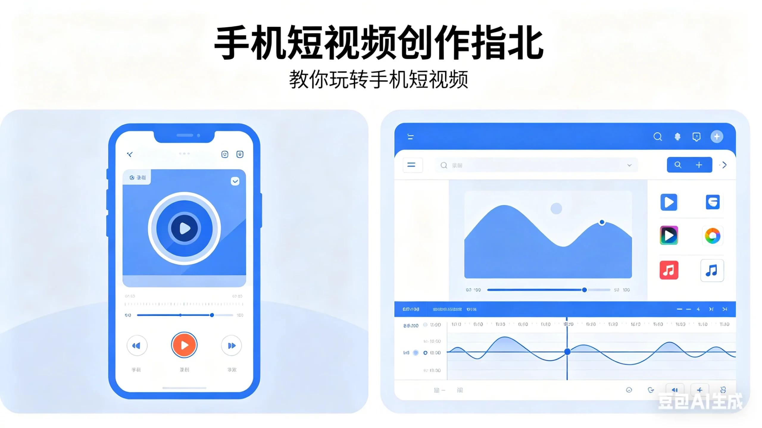 手机短视频创作指“北”，教你玩转手机短视频-项目资料商城