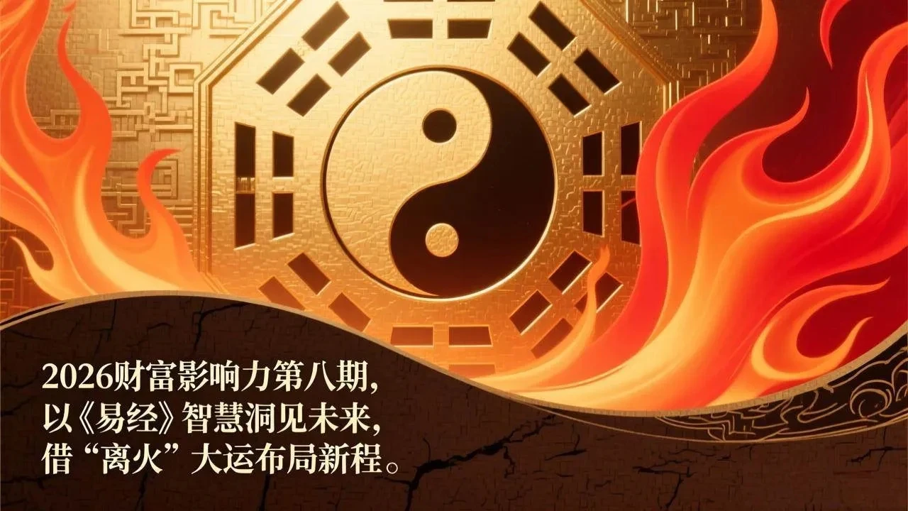 【精】2026财富影响力第八期，以《易经》智慧洞见未来，借“离火”大运布局新程-项目资料商城