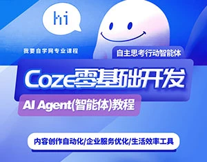 【精】零基础开发COZE(扣子)Agent(智能体)教程-项目资料商城
