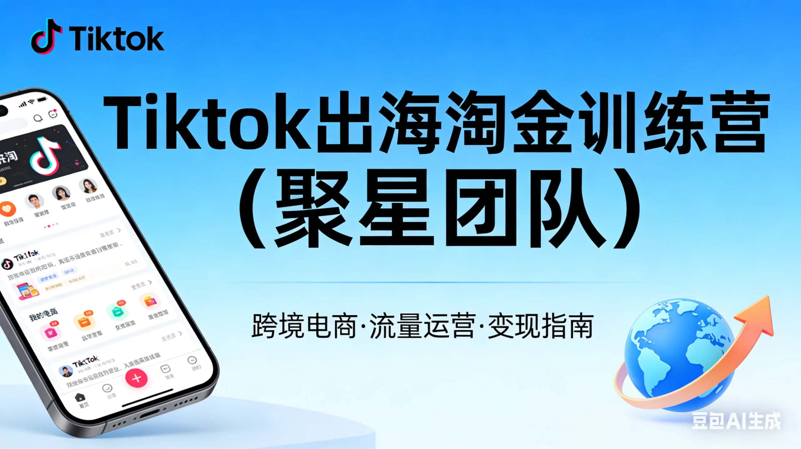 【精】Tiktok出海淘金训练营（聚星团队）-项目资料商城