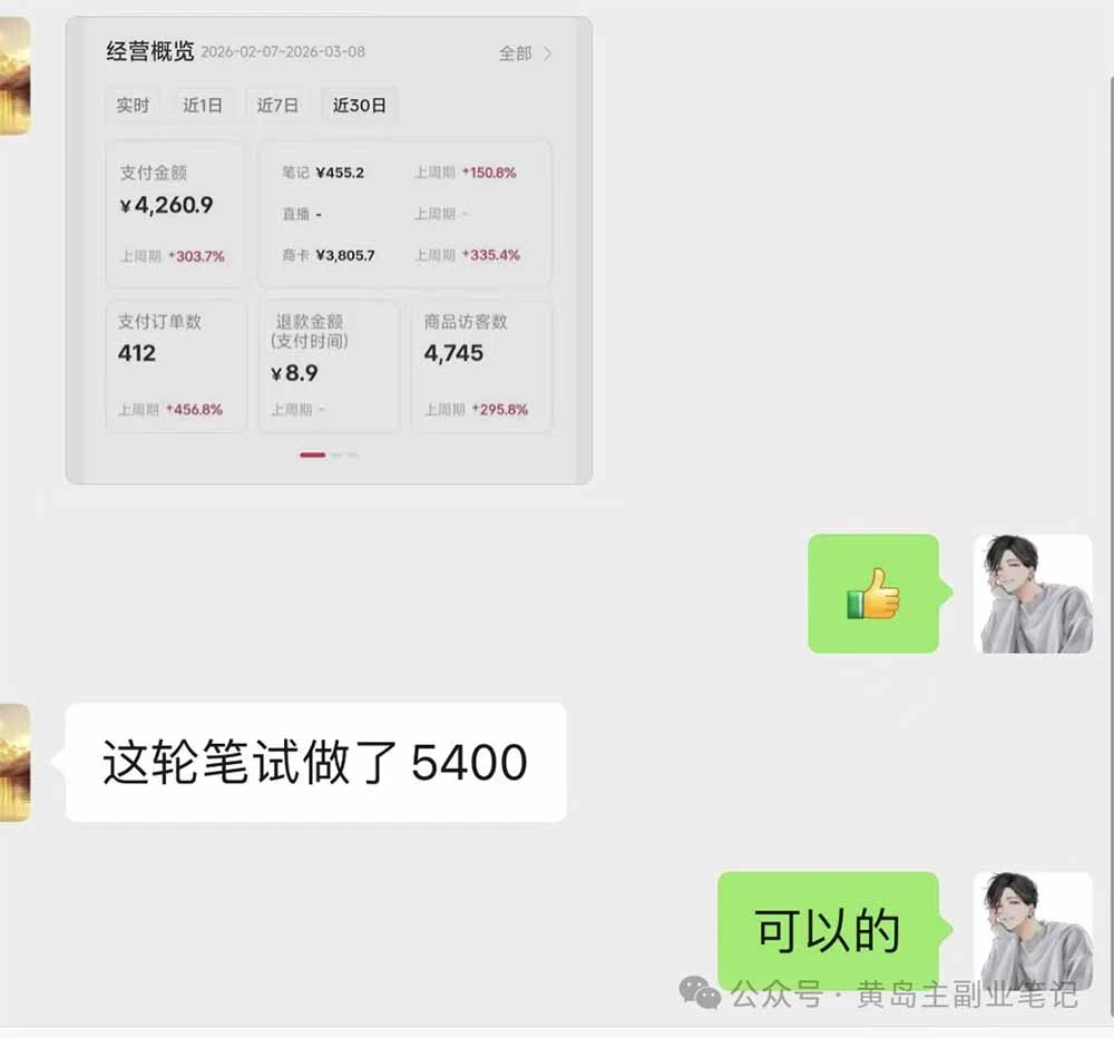 【精】黄岛主小红书AI考题项目训练营1.0+2.0：从选品到店铺，一套方法通吃所有行业，单天变现500+-项目资料商城